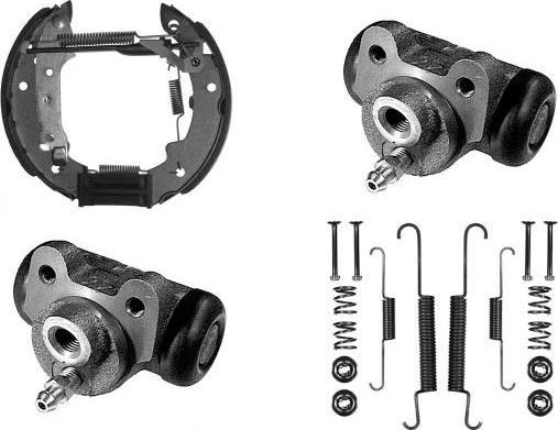 MGA PM515626 - Комплект спирачна челюст vvparts.bg