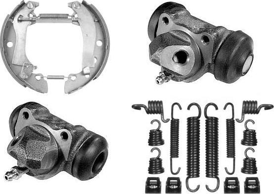 MGA PM604645 - Комплект спирачна челюст vvparts.bg