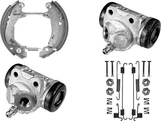 MGA PM607609 - Комплект спирачна челюст vvparts.bg