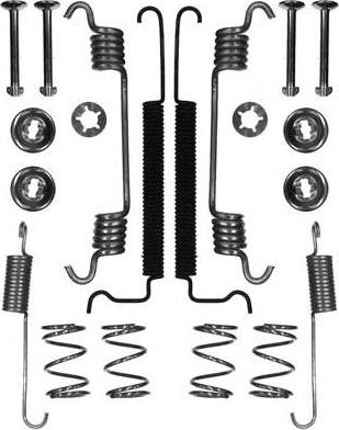 MGA PM680576 - Комплект спирачна челюст vvparts.bg