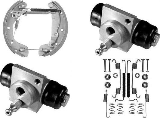 MGA PM680576 - Комплект спирачна челюст vvparts.bg