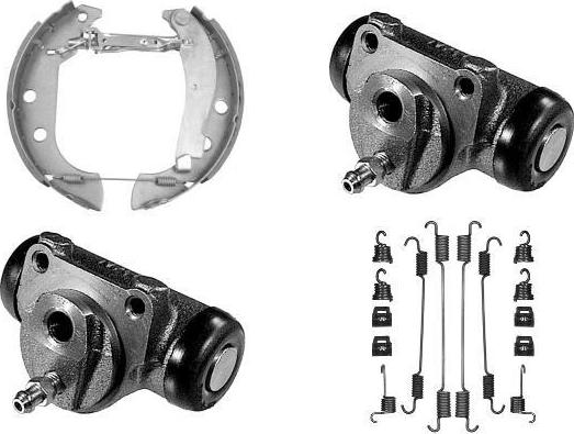 MGA PM639785 - Комплект спирачна челюст vvparts.bg