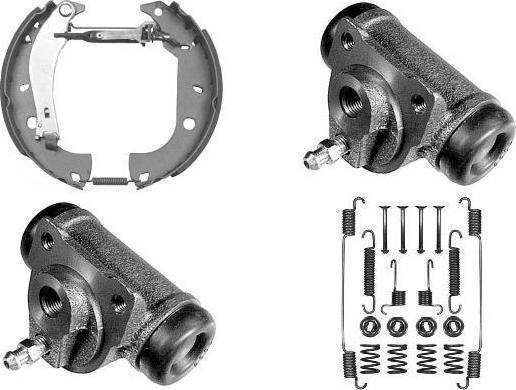 MGA PM635119 - Комплект спирачна челюст vvparts.bg