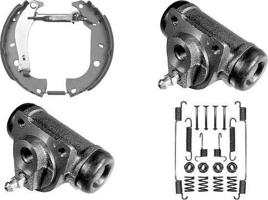 MGA PM635117 - Комплект спирачна челюст vvparts.bg