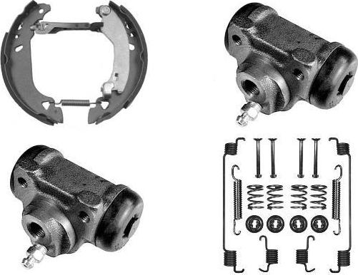 MGA PM636132 - Комплект спирачна челюст vvparts.bg