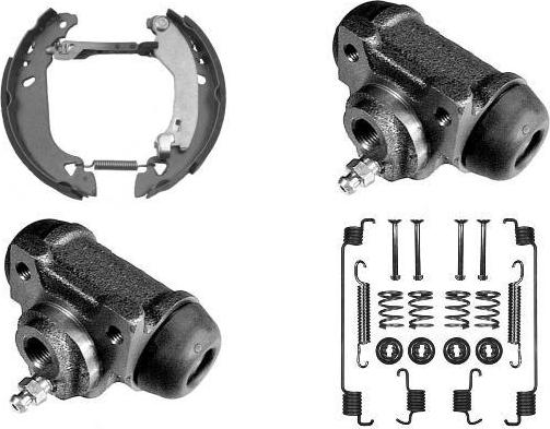 MGA PM636121 - Комплект спирачна челюст vvparts.bg