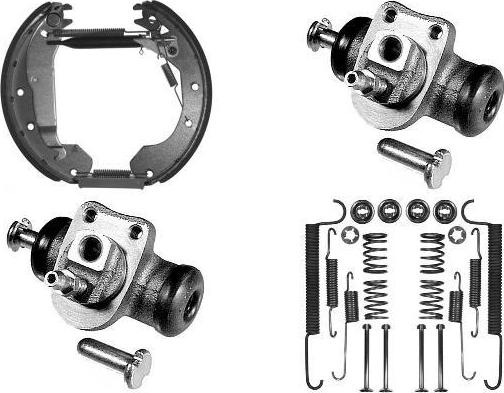 MGA PM630517 - Комплект спирачна челюст vvparts.bg