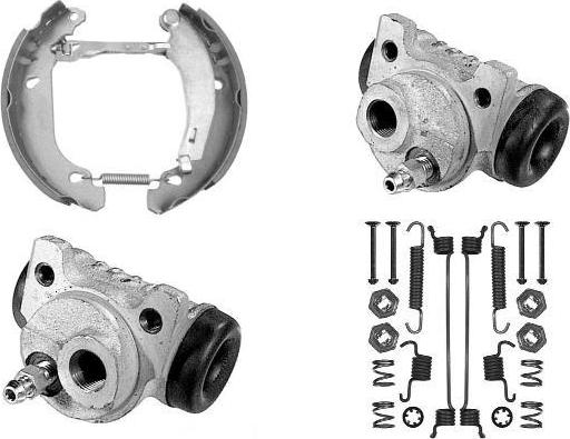 MGA PM631655 - Комплект спирачна челюст vvparts.bg