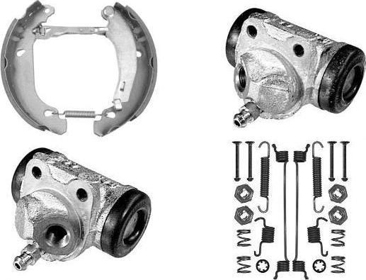 MGA PM631609 - Комплект спирачна челюст vvparts.bg