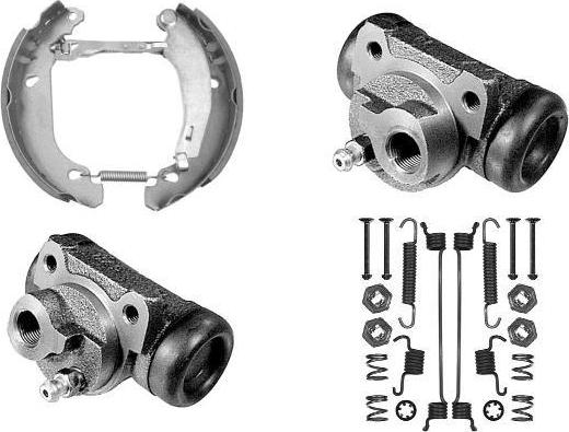 MGA PM631671 - Комплект спирачна челюст vvparts.bg