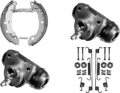 MGA PM638116 - Комплект спирачна челюст vvparts.bg