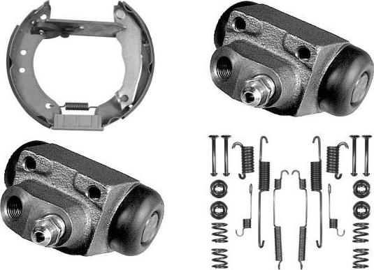 MGA PM633450 - Комплект спирачна челюст vvparts.bg