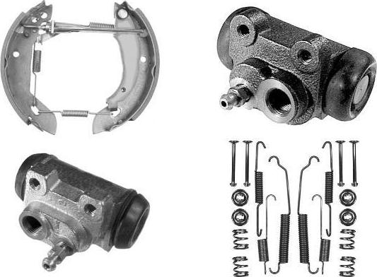 MGA PM624667 - Комплект спирачна челюст vvparts.bg