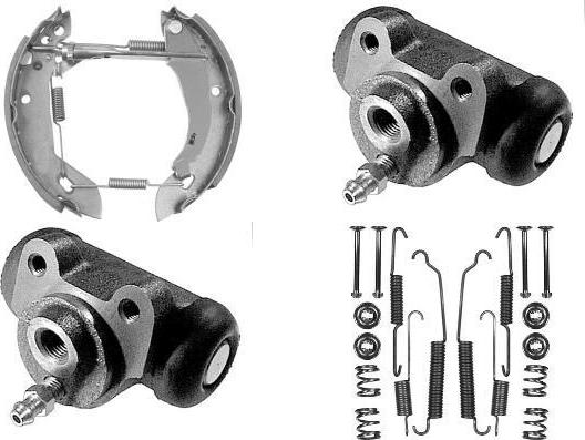 MGA PM624761 - Комплект спирачна челюст vvparts.bg