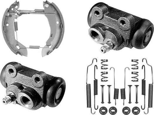 MGA PM627773 - Комплект спирачна челюст vvparts.bg