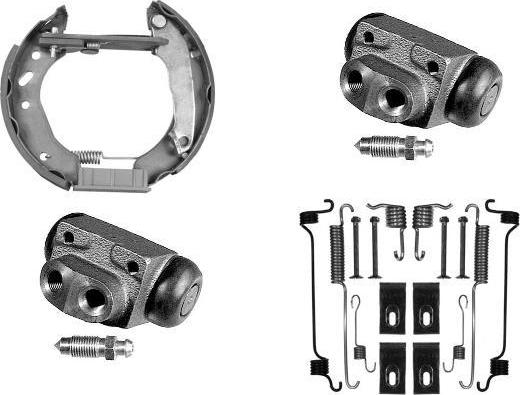 MGA PM674467 - Комплект спирачна челюст vvparts.bg