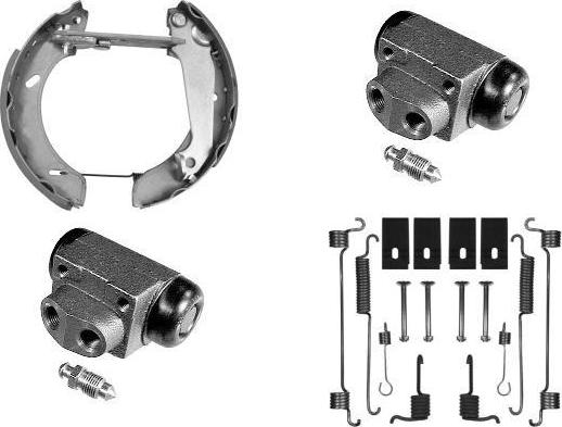 MGA PM675466 - Комплект спирачна челюст vvparts.bg