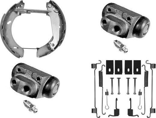 MGA PM675463 - Комплект спирачна челюст vvparts.bg