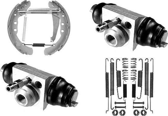 MGA PM677574 - Комплект спирачна челюст vvparts.bg