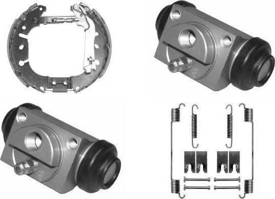 MGA PM842833 - Комплект спирачна челюст vvparts.bg