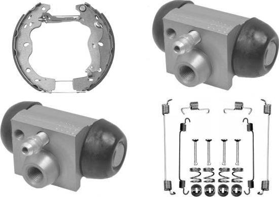 MGA PM865984 - Комплект спирачна челюст vvparts.bg