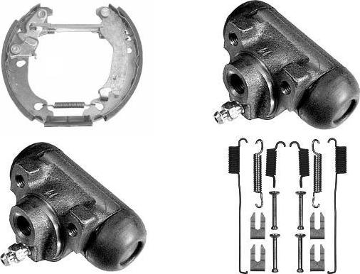 MGA PM836120 - Комплект спирачна челюст vvparts.bg