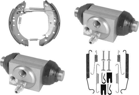 MGA PM876851 - Комплект спирачна челюст vvparts.bg