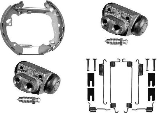 MGA PM760467 - Комплект спирачна челюст vvparts.bg