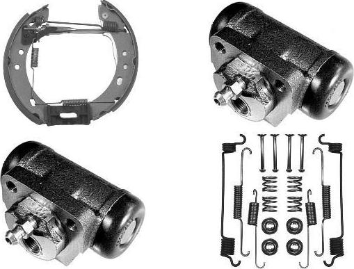 MGA PM719336 - Комплект спирачна челюст vvparts.bg