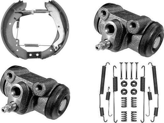 MGA PM734758 - Комплект спирачна челюст vvparts.bg