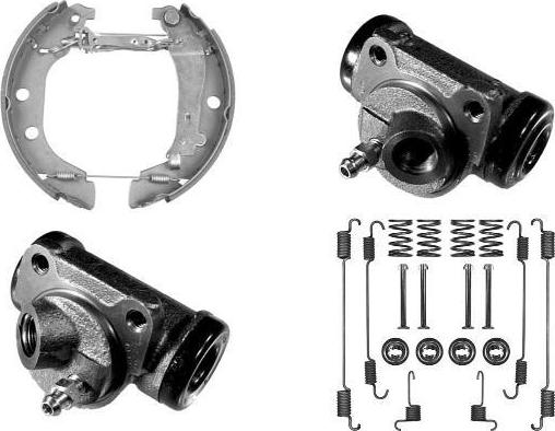 MGA PM735792 - Комплект спирачна челюст vvparts.bg