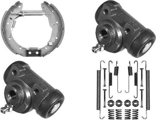 MGA PM736952 - Комплект спирачна челюст vvparts.bg