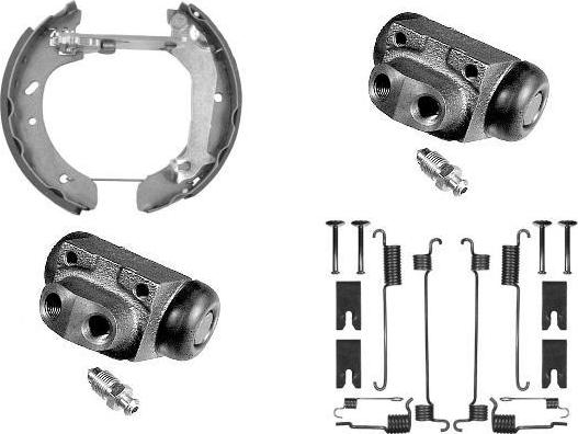 MGA PM720463 - Комплект спирачна челюст vvparts.bg