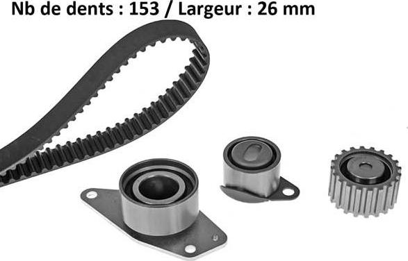 MGA X450H1 - Комплект ангренажен ремък vvparts.bg