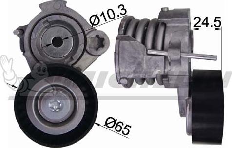 MICHELIN EngineParts SMAMP04381 - Ремъчен обтегач, пистов ремък vvparts.bg