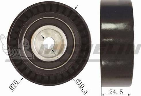 MICHELIN EngineParts SMAMP01038 - Паразитна / водеща ролка, пистов ремък vvparts.bg