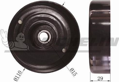 MICHELIN EngineParts SMAMP01024 - Паразитна / водеща ролка, пистов ремък vvparts.bg