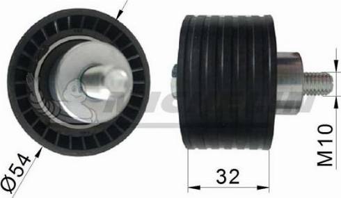 MICHELIN EngineParts SMAMP03116 - Паразитна / водеща ролка, пистов ремък vvparts.bg