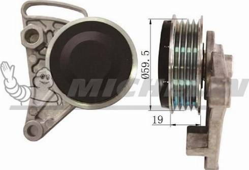 MICHELIN EngineParts SMAMP02404 - Ремъчен обтегач, пистов ремък vvparts.bg