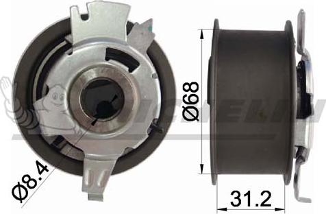 MICHELIN EngineParts SMAMP02422 - Обтяжна ролка, ангренаж vvparts.bg