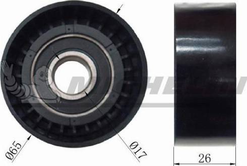 MICHELIN EngineParts SMAMP02053 - Паразитна / водеща ролка, пистов ремък vvparts.bg