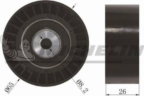 MICHELIN EngineParts SMAMP02022 - Паразитна / водеща ролка, пистов ремък vvparts.bg