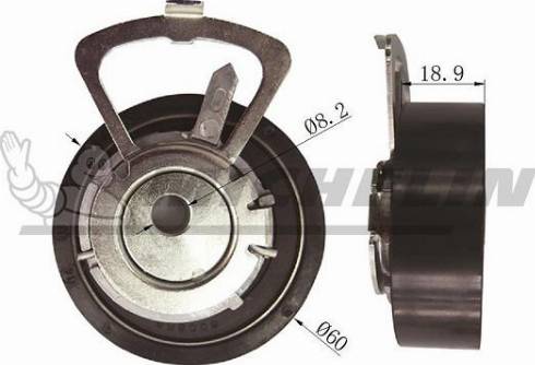 MICHELIN EngineParts SMAMP02304 - Обтяжна ролка, ангренаж vvparts.bg