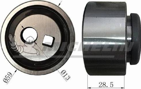 MICHELIN EngineParts SMAMP13003 - Обтяжна ролка, ангренаж vvparts.bg