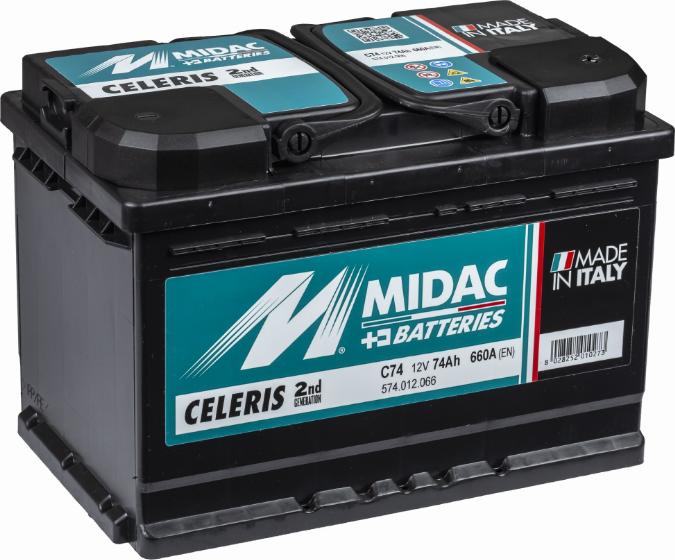 MIDAC C70 - Стартов акумулатор vvparts.bg