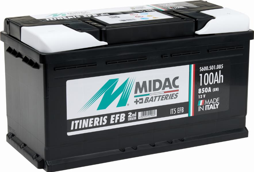 MIDAC IT5 EFB - Стартов акумулатор vvparts.bg