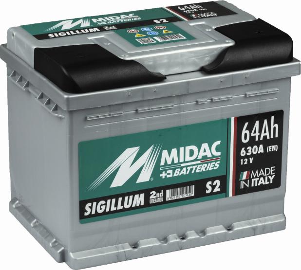 MIDAC S2 - Стартов акумулатор vvparts.bg