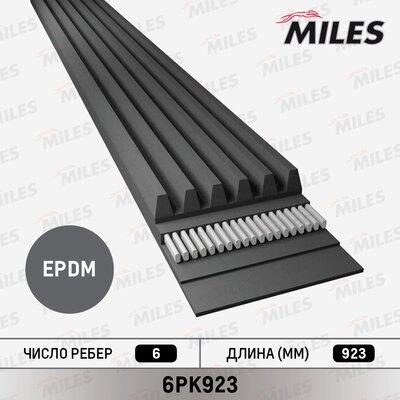 Miles 6PK923 - Пистов ремък vvparts.bg