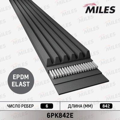 Miles 6PK842E - Пистов ремък vvparts.bg