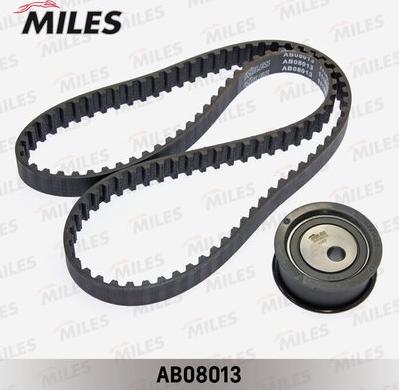 Miles AB08013 - Комплект ангренажен ремък vvparts.bg